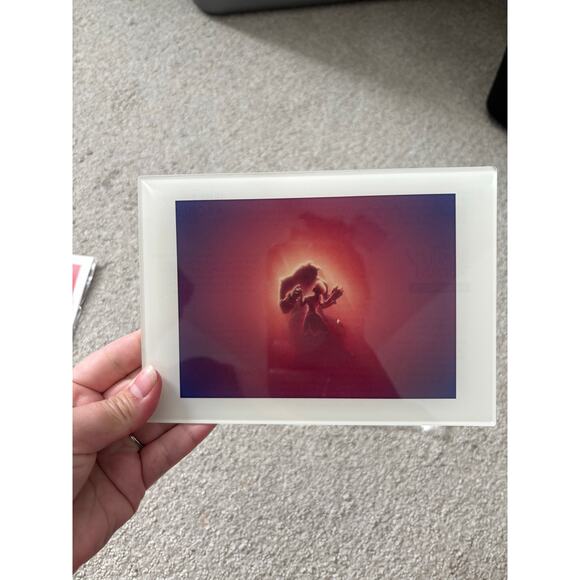 Disney Beauty and the Beast Collectible Pin and Artwork - Picture 4 of 5